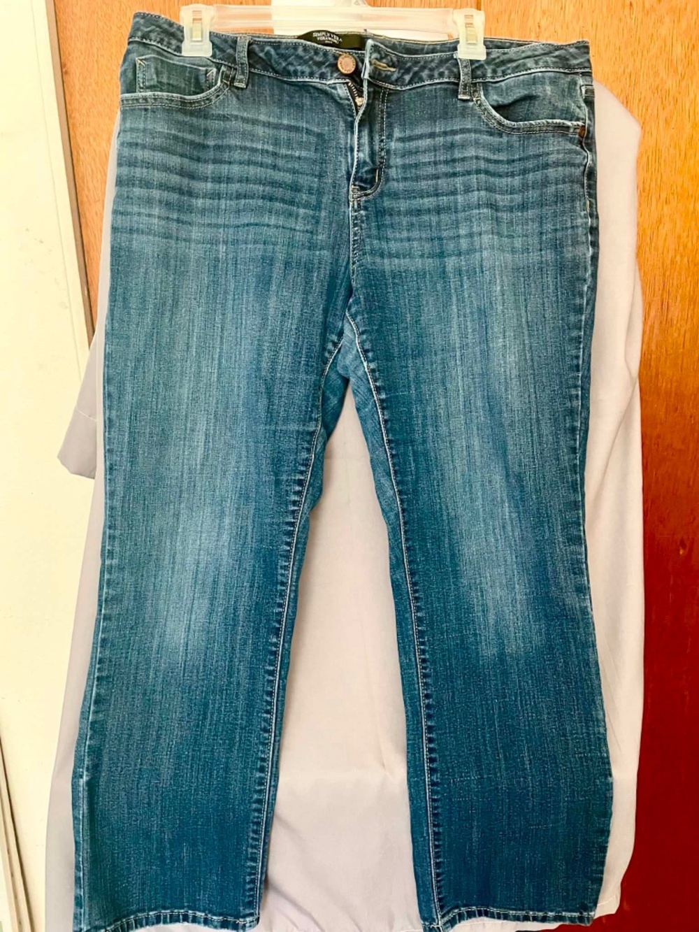 Simply Vera Vera Wang 36” Skinny Jeans Stretch Denim